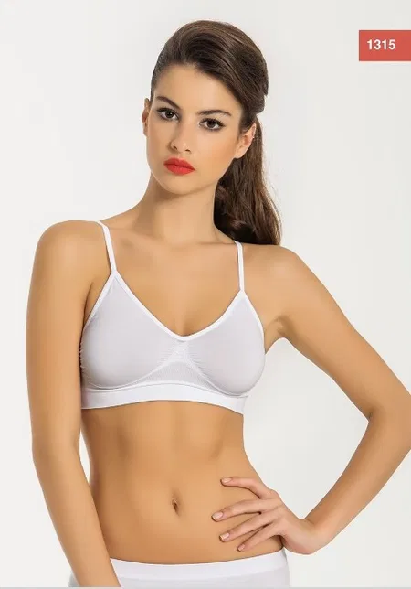 Tam Kap Destekli Toparlayıcı Sütyen Miss Fit 1315 - Beyaz