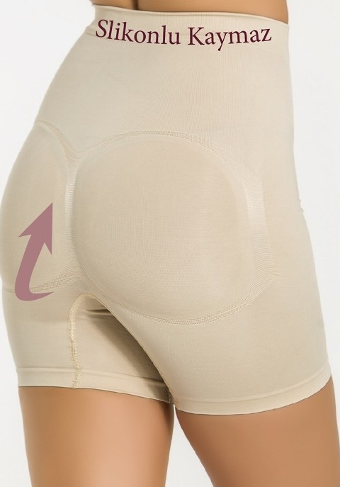 Silikonlu Kaymaz Korse Boxer Miss Fit 34312 - 2