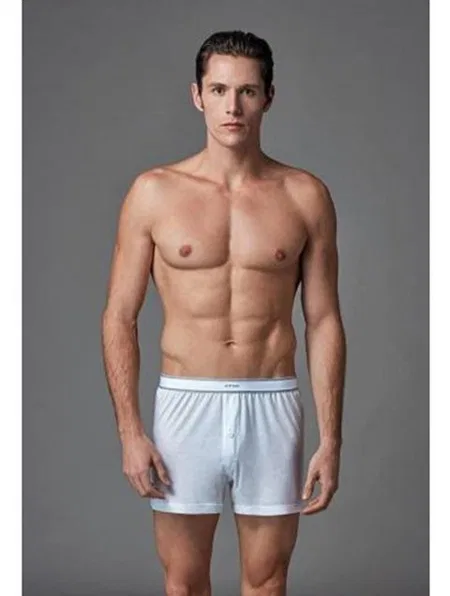 Modal Yumuşak Bel Lastiği Boxer Eros 021 - Beyaz