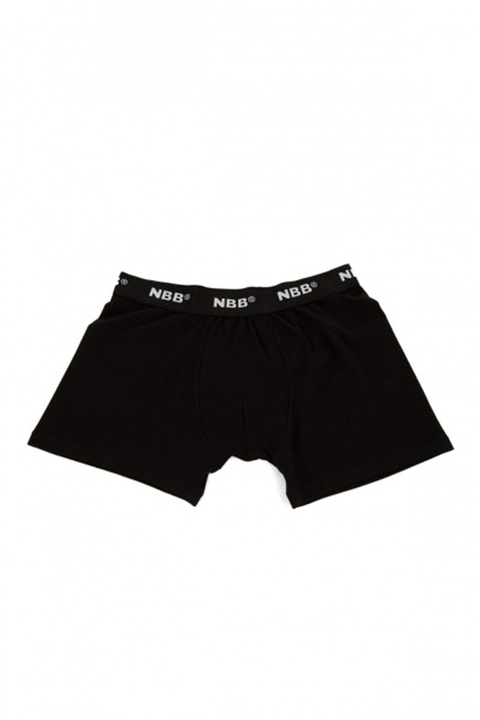 Modal Elastan Yumuşak Boxer NBB 735 - Siyah