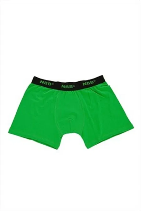 Modal Elastan Yumuşak Boxer NBB 735 - Yeşil