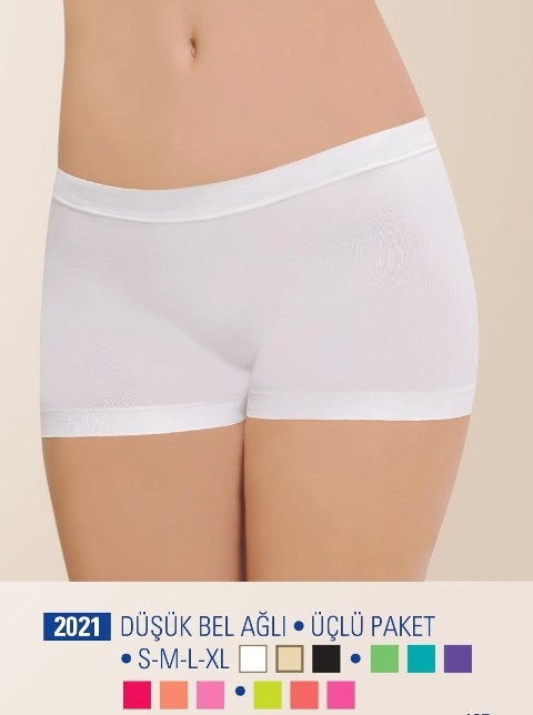 NBB Yüksek Bel Dikişsiz Külot NBB 2021 - Görsel 2