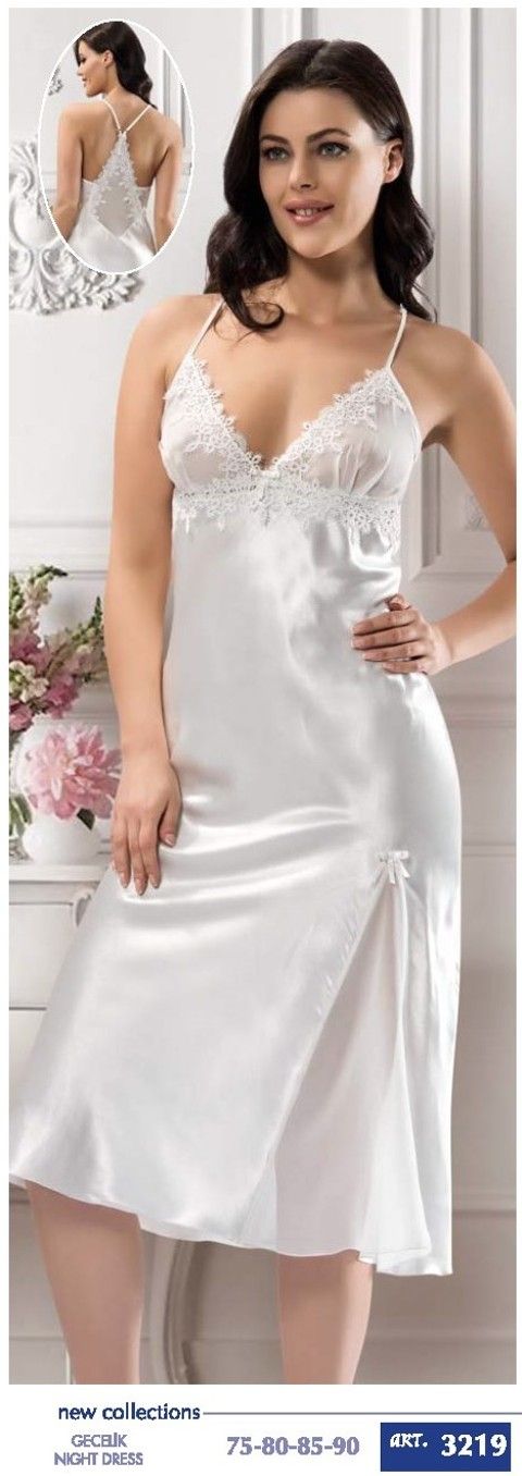 NBB Yumuşak Modal Kadın Gecelik NBB 3219