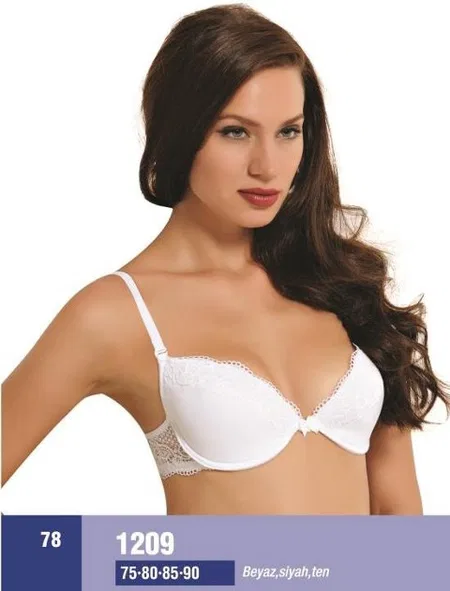 Dantelli İnce Astar Sütyen NBB 1209 - 2