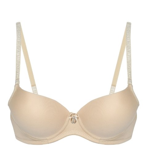 Dantelli Desteksiz Sütyen NBB 3570 - Ten