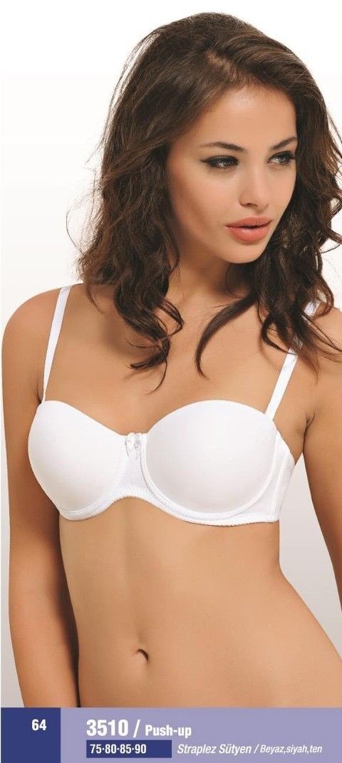 Dantel İşlemeli Sütyen NBB 3510 - Beyaz