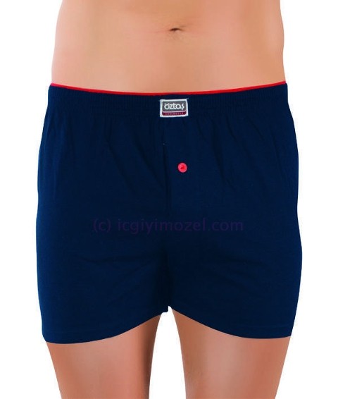 Öztaş Esnek Bel Lastiği Pamuklu Boxer Öztaş 1129