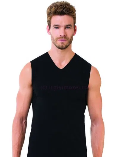 Ribana Kolsuz V Yaka Erkek Atlet Öztaş 1057