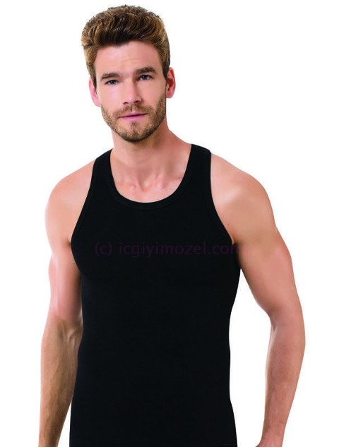 Pamuklu Ribana Kesim Erkek Atlet Öztaş 1070