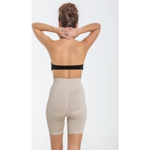 Çiftkat Silikonlu Korse Paçalı Miss Fit 1212 - Ten