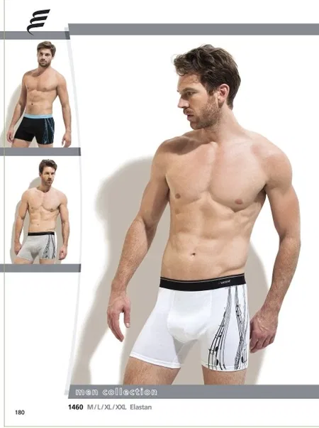 Pamuklu Esnek Bel Lastiği Nereden Boxer Erdem 1460 - Beyaz