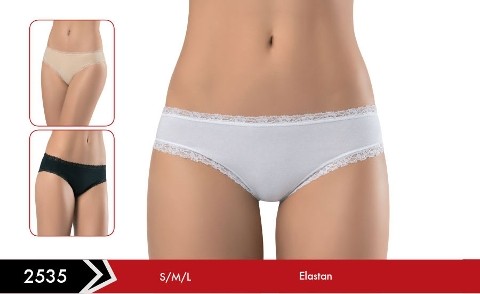 Erdem Pamuk Yüksek Bel Bikini Külot Erdem 2535 - Görsel 5