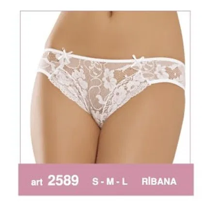 Pamuklu Dikişsiz Bikini Külot Erdem 2589 - Beyaz