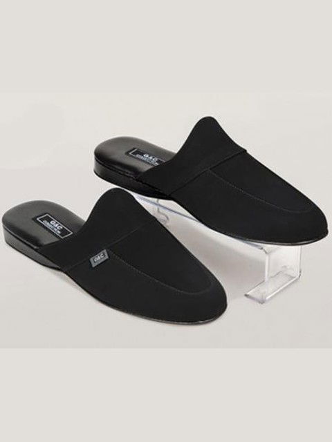 Nubuk Dış Yüzeyli Aynalı Erkek Terlik Somon G & C Collection 355