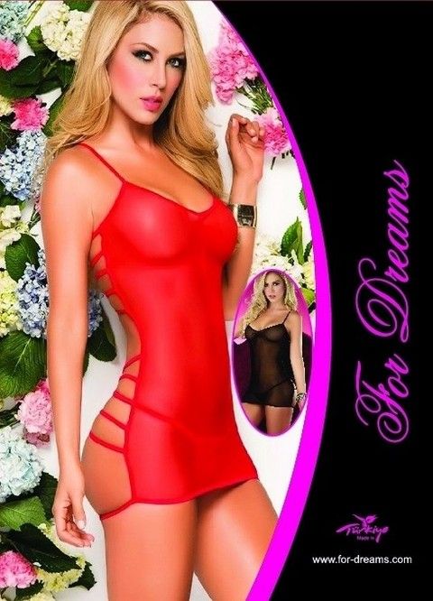 For Dreams Sırt Dekolteli Dantel Detaylı Kısa Elbise For Dreams 8063 - Görsel 3