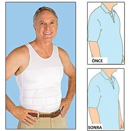 Esnek Pamuklu Ribana Atlet Erkek Korsesi Form Angel 6012 - Beyaz