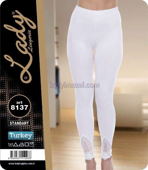 Yüksek Bel Dikişsiz Konforlu Tayt Lady 8137 - 2