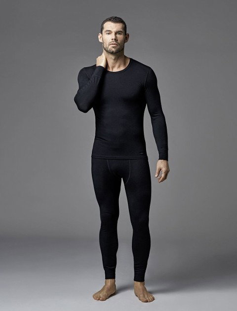 Fırçalı İç Yüzey Termal O Yaka Uzun Kol T-Shirt Dagi 6125 - 2