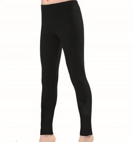 İç Fırçalı Elastik Unisex Çocuk Termal Tayt Anıt 4775 - Siyah