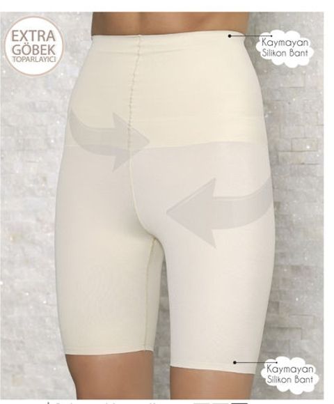 Dikişsiz Yüksek Bel Göbek Toparlayıcı Külot wo&gi 4007