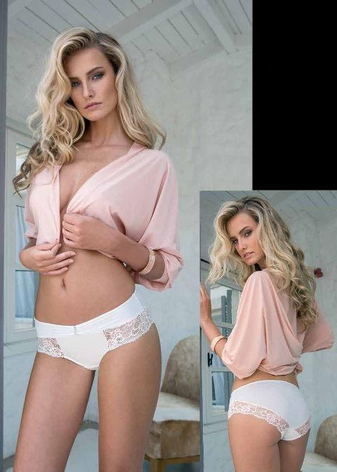 Yeni İnci Yüksek Bel Dantel Külot Pamuklu Yeni İnci 110