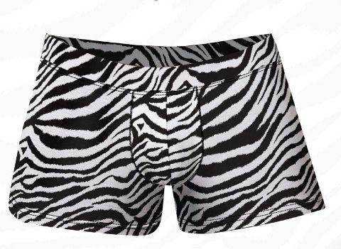 Zebra Baskılı Modal Pamuk Boxer Trunk Doreanse 1814 - Baskılı