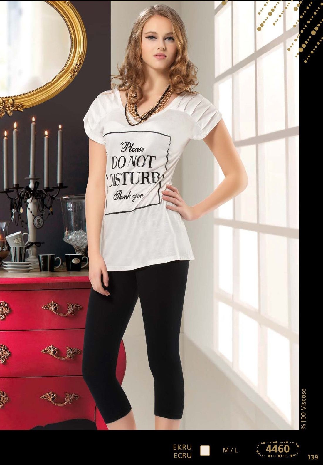 Anıt Yüksek Bel Esnek Tayt Anıt 4460