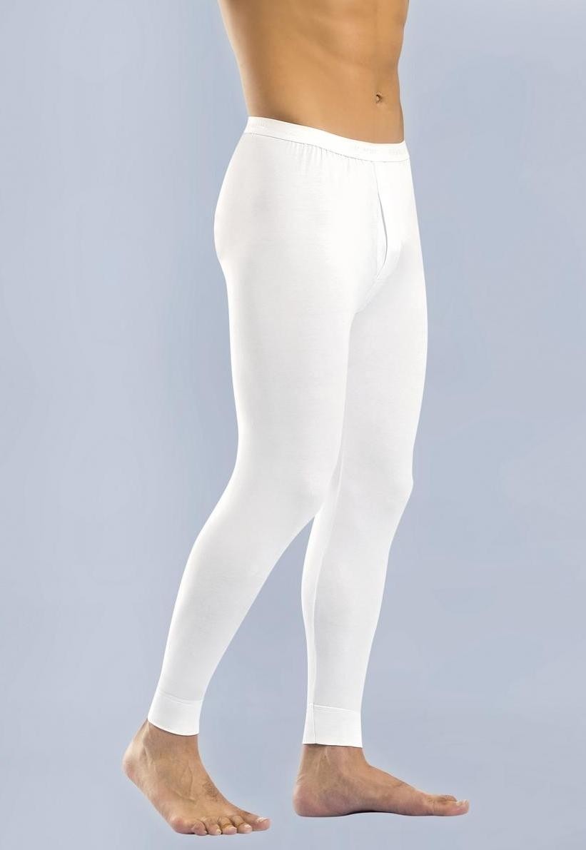 İç Yüzey Fırçalı Likralı Termal Tayt Anıt 1127 - Beyaz