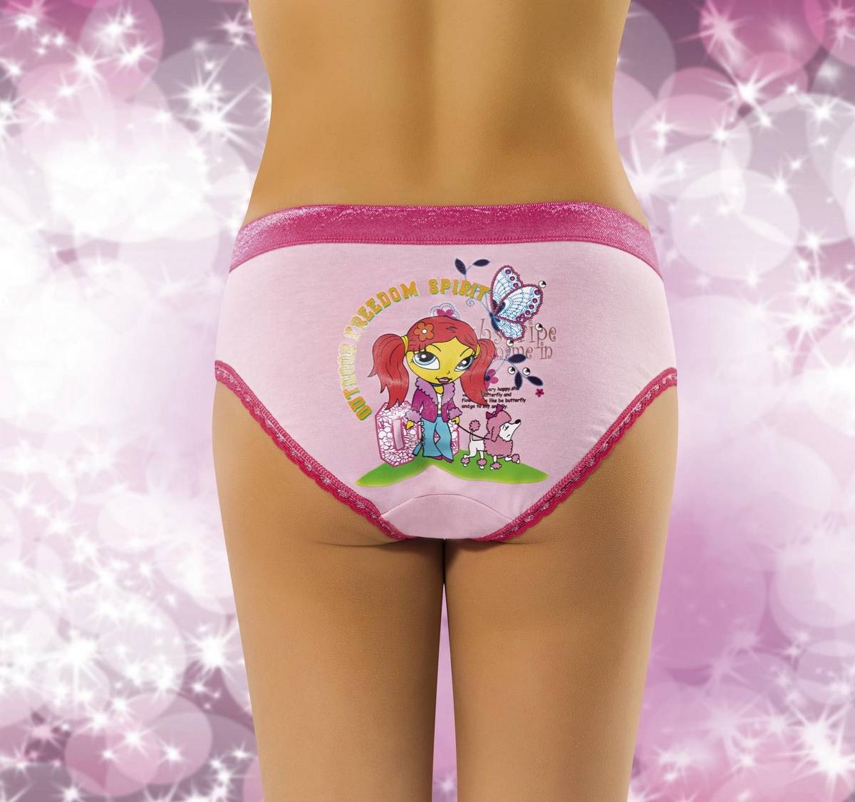 Anıt Geniş Askılı Pamuklu Kız Çocuk Atlet Anıt 4609 - Görsel 2