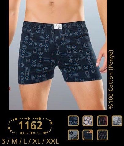 Pamuklu Esnek Bel Lastikli Boxer Anıt 1162 - Görsel