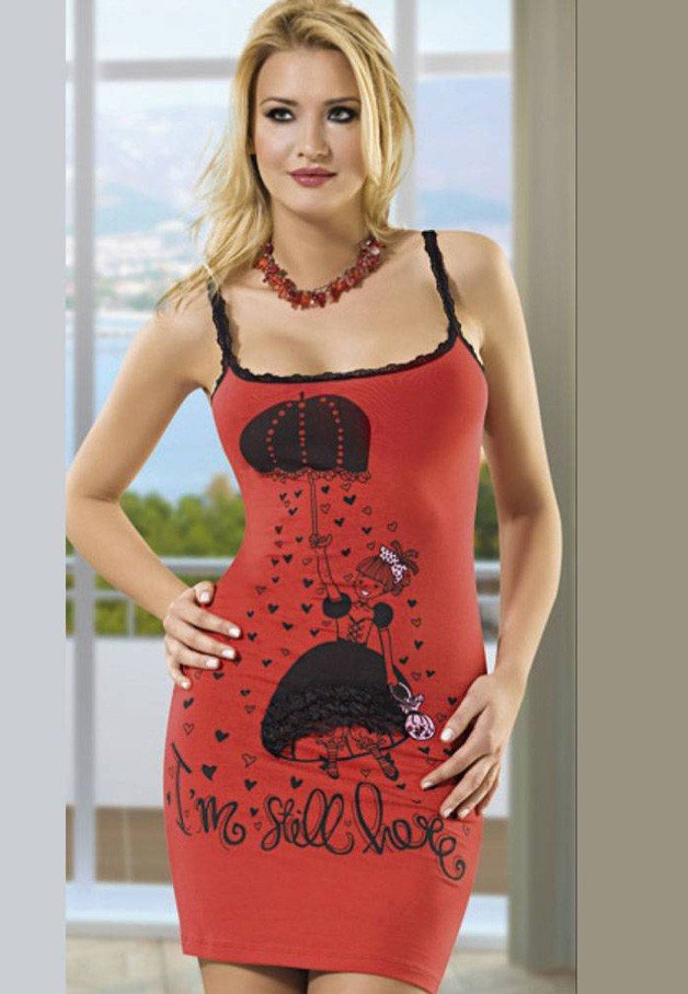 Anıt Şemsiyeli Kadın Gecelik Anıt 2909