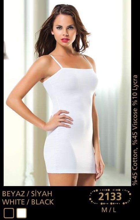 Anıt Streç Nefes Alabilir Kadın Gecelik Anıt 2133 - Görsel 2