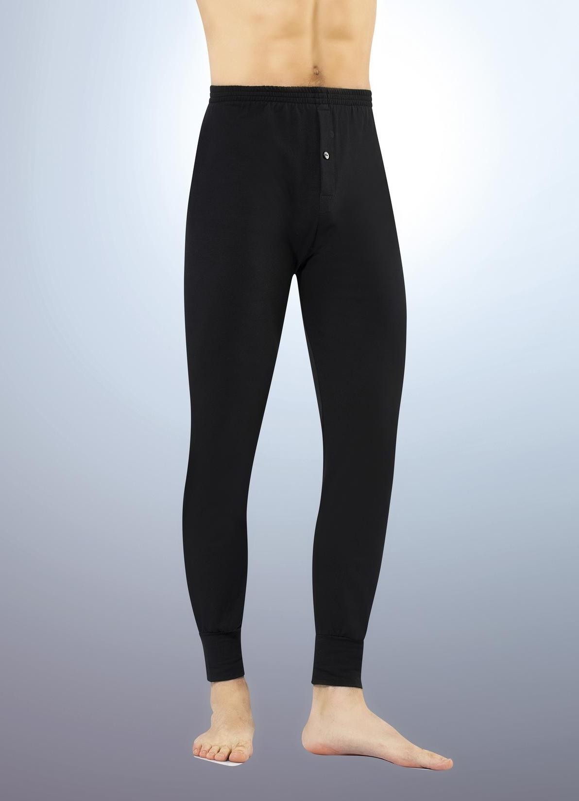 Fırçalı İç Yüzeyli Termal Alt Pamuklu Anıt 1124 - Siyah