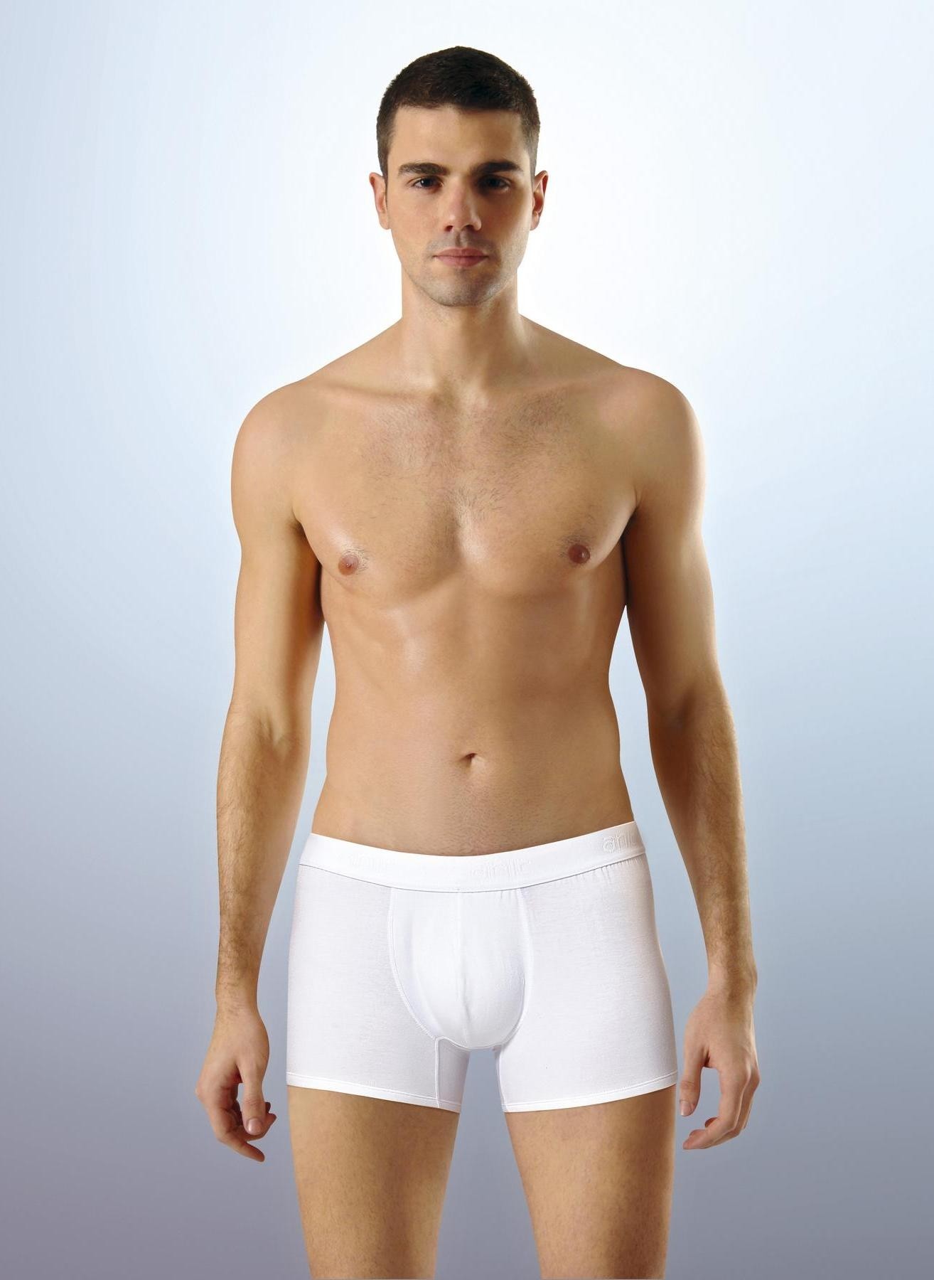 Modal Pamuklu Esnek Bel Boxer Anıt 1250 - Beyaz