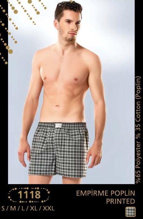 Anıt Pamuklu Esnek Bel Lastiği Boxer Anıt 1118 - Görsel 2