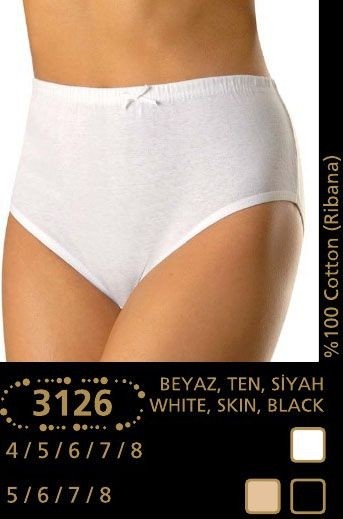 Anıt Yüksek Bel Destekli Bato Külot Anıt 3126 - Görsel 5