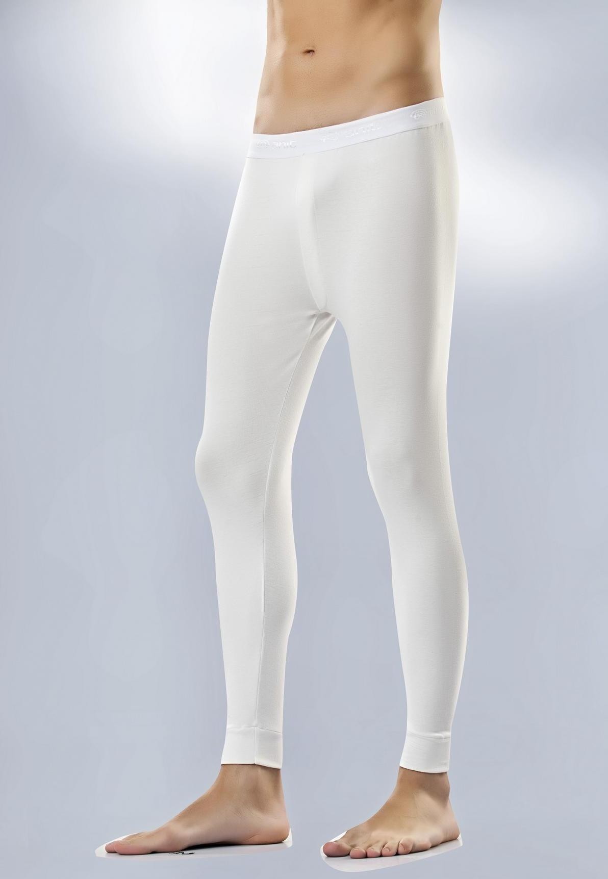 Fırçalı İç Yüzeyli Termal Erkek Tayt Anıt 1160 - Ekru