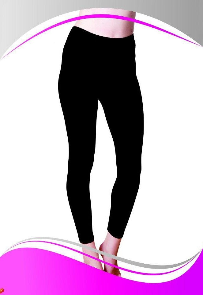 Yüksek Bel Kalın Tayt Dono 2199 - Siyah