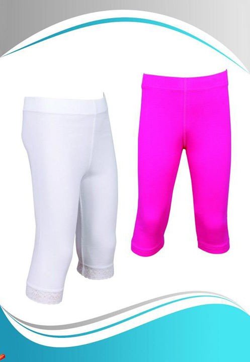 Pamuklu Likralı Kapri Tayt Dono 3125 - Beyaz