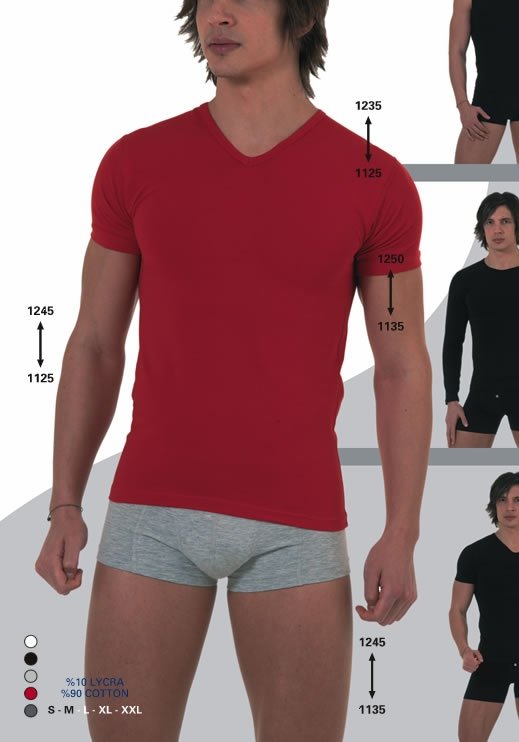 Dono Pamuklu Fırçalı İç Yüzeyli Uzun Kol Fanila Dono 1250 - Görsel 3