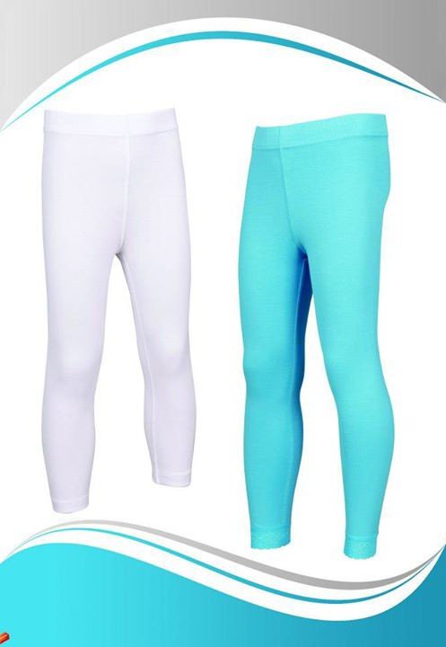 Pamuklu Likra Uzun Çocuk Tayt Dono 3130 - Beyaz