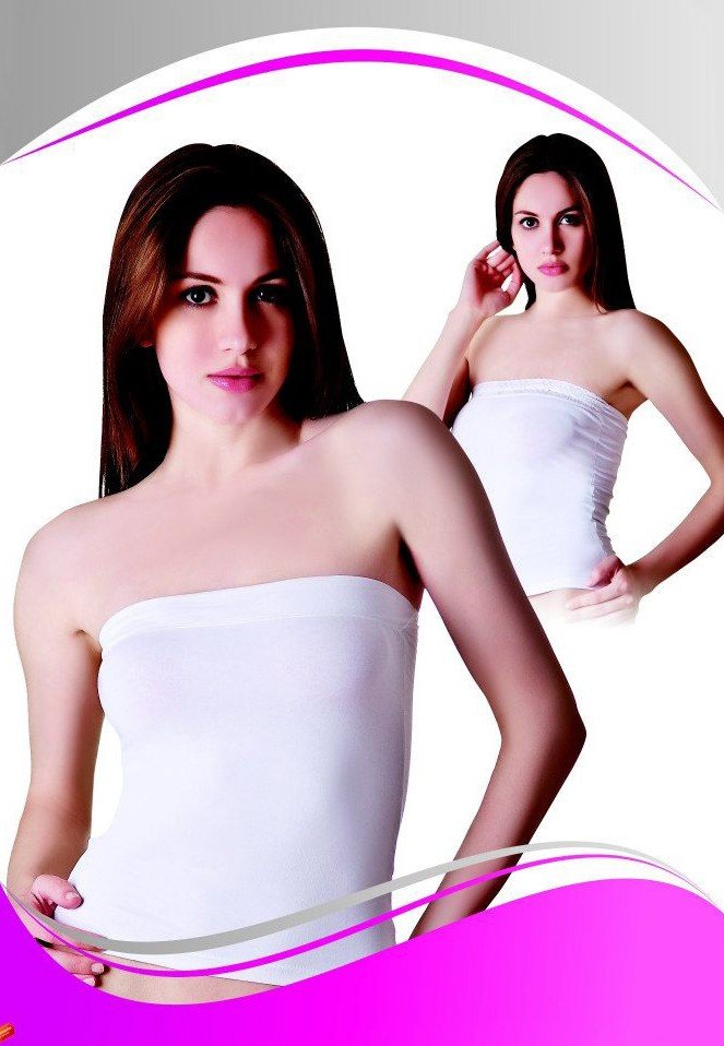 Pamuklu Nefes Alan Uzun Atlet Dono 2265 - Beyaz