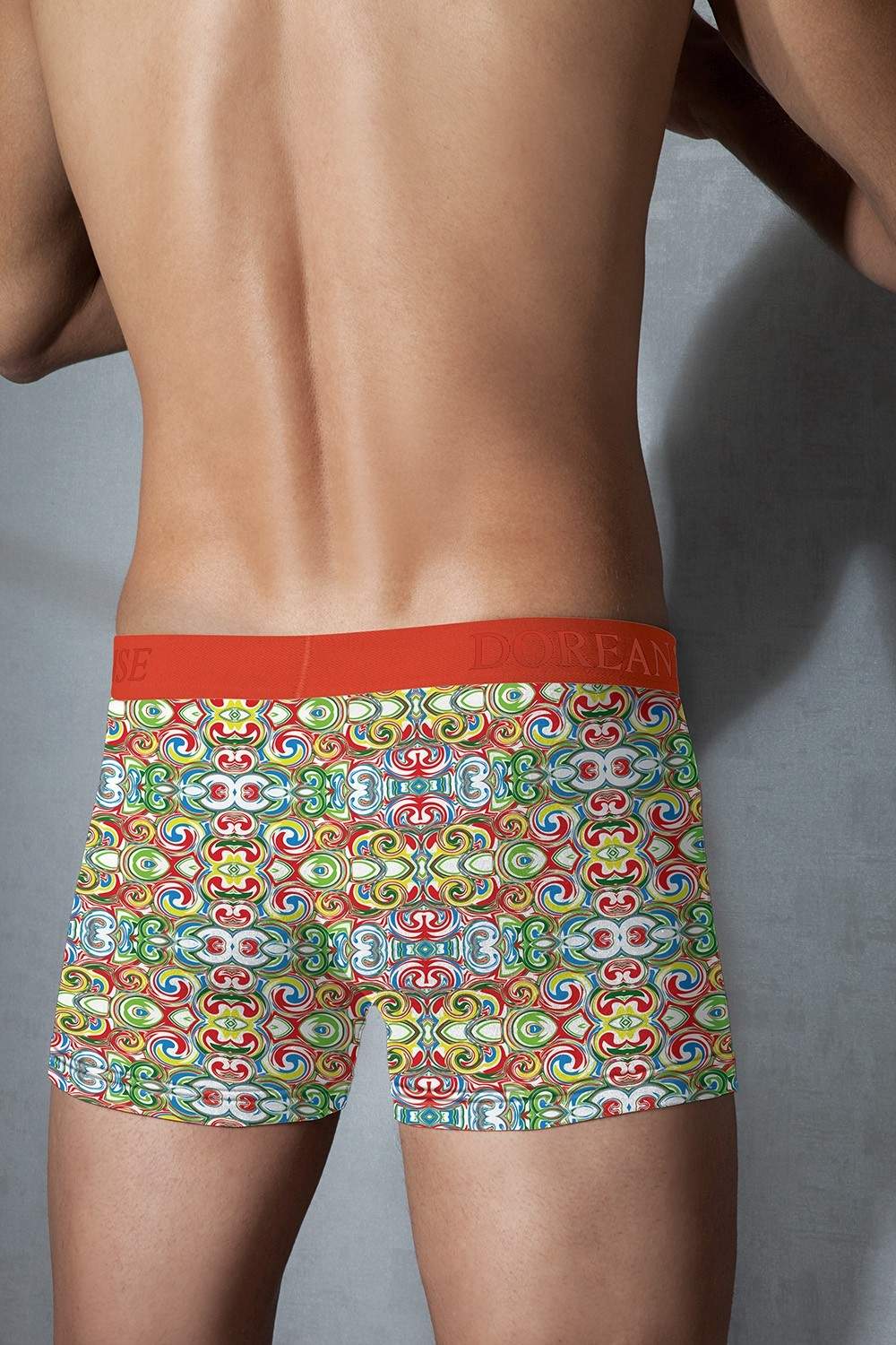 Yumuşak Modal Dikişsiz Boxer Doreanse 1885 - Baskılı