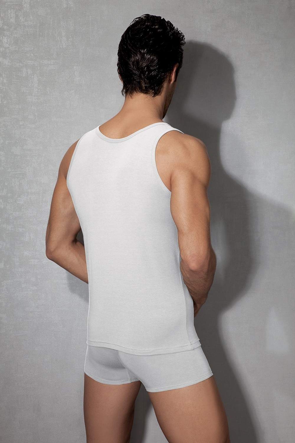 Modal Ribana V Yaka Erkek Atlet Doreanse 2011 - Beyaz