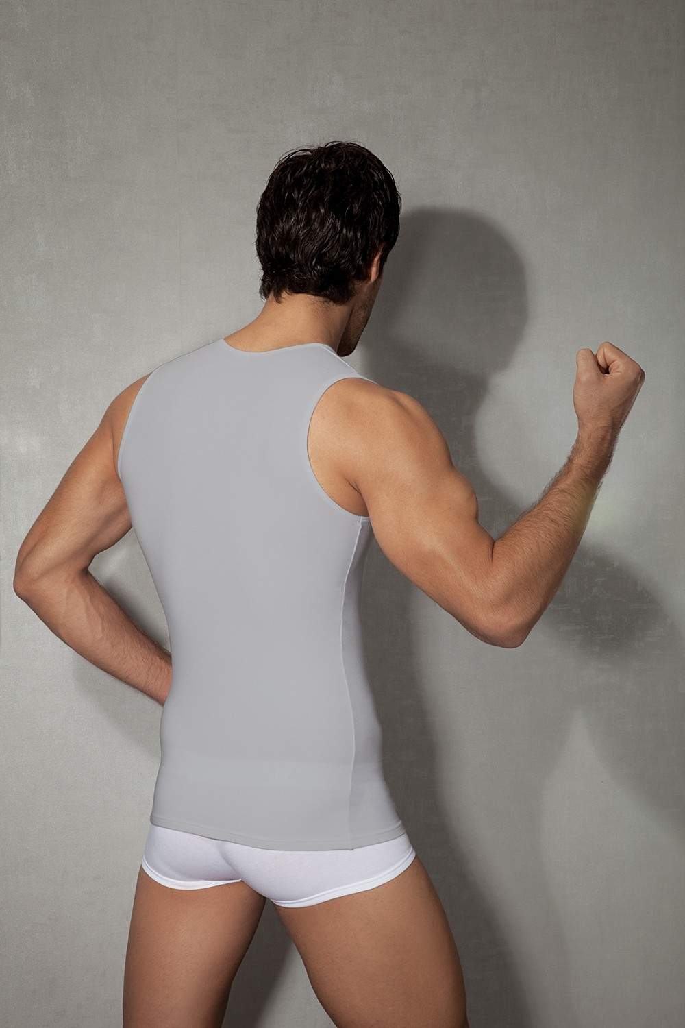 Modal V Yaka Erkek Atlet Doreanse 2205 - Gri