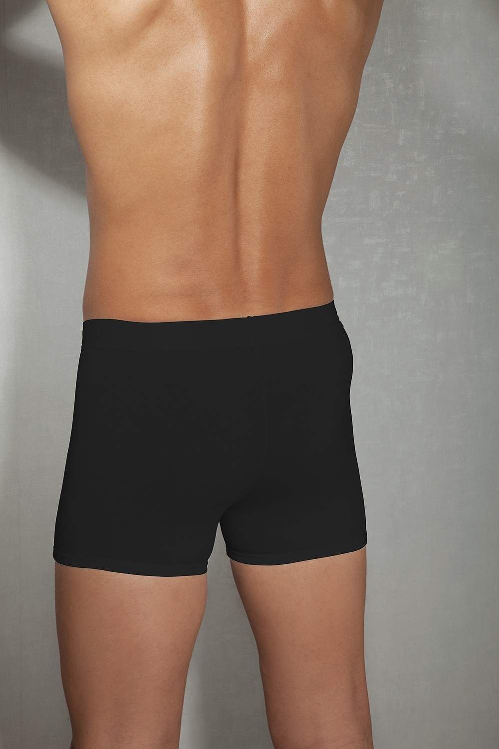 Modal Pamuklu Esnek Bel Erkek Boxer Doreanse 1755 - Siyah