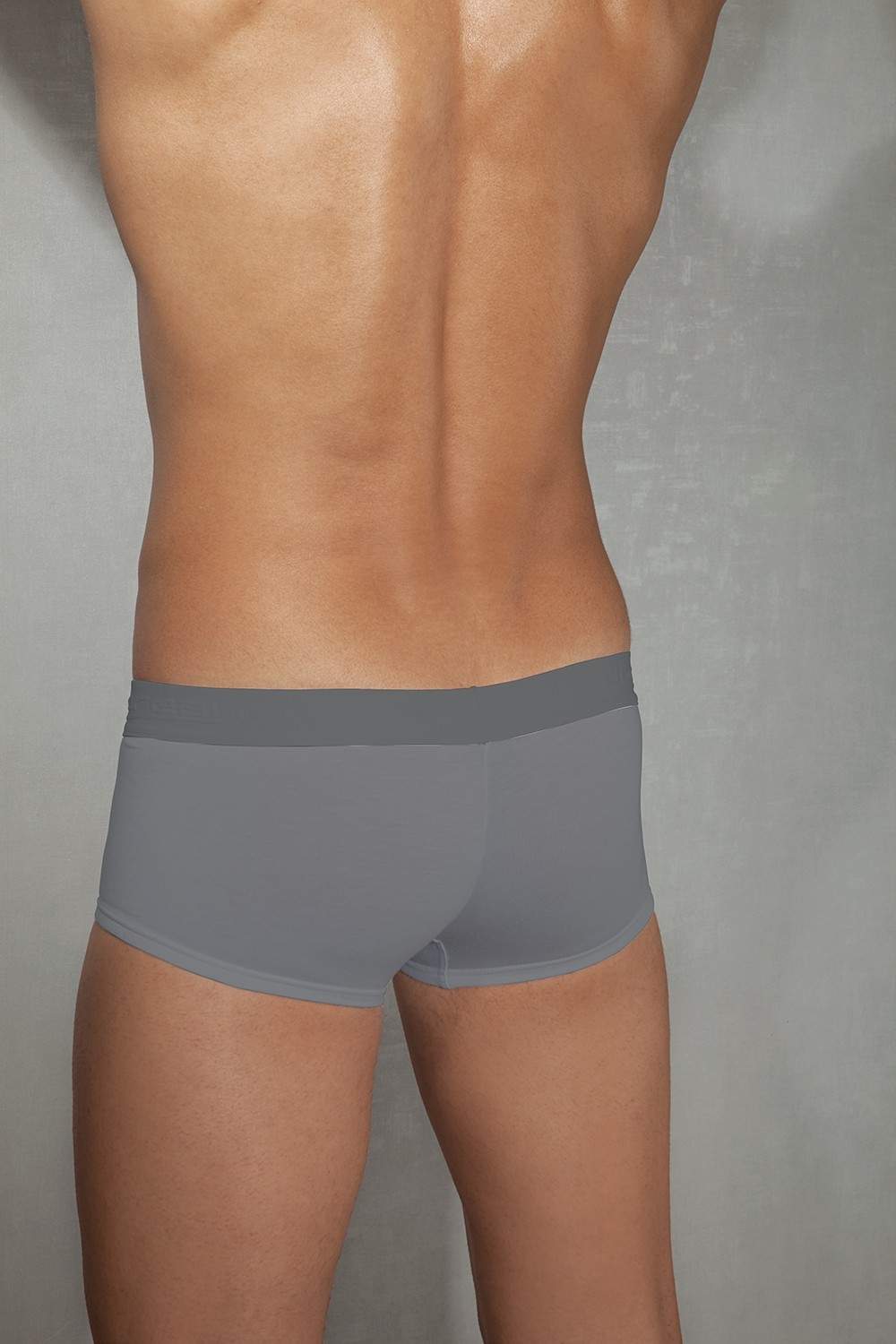 Modal Pamuklu Esnek Bel Boxer Doreanse 1760 - Gri