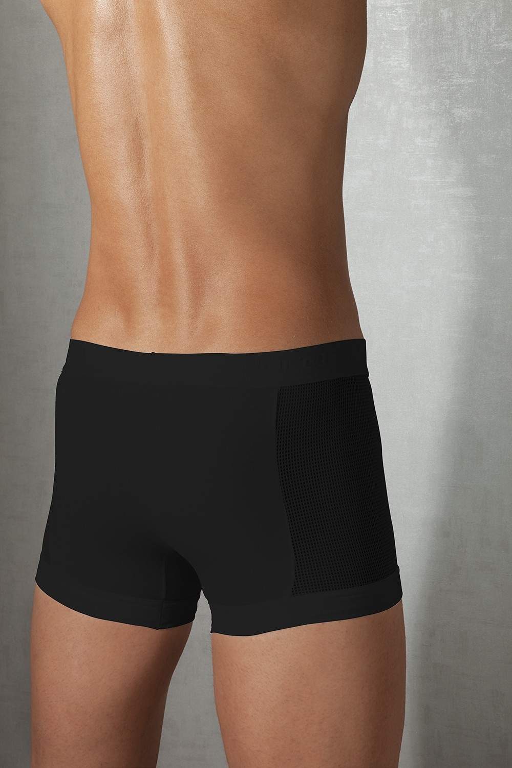 Modal Pamuklu Esnek Bel Lastiği Erkek Boxer Doreanse 1761 - Siyah