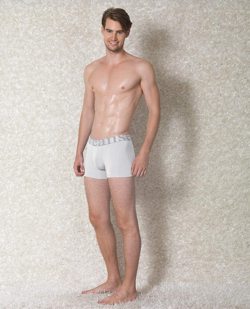 Modal Pamuklu Esnek Bel Boxer Doreanse 1777 - Beyaz