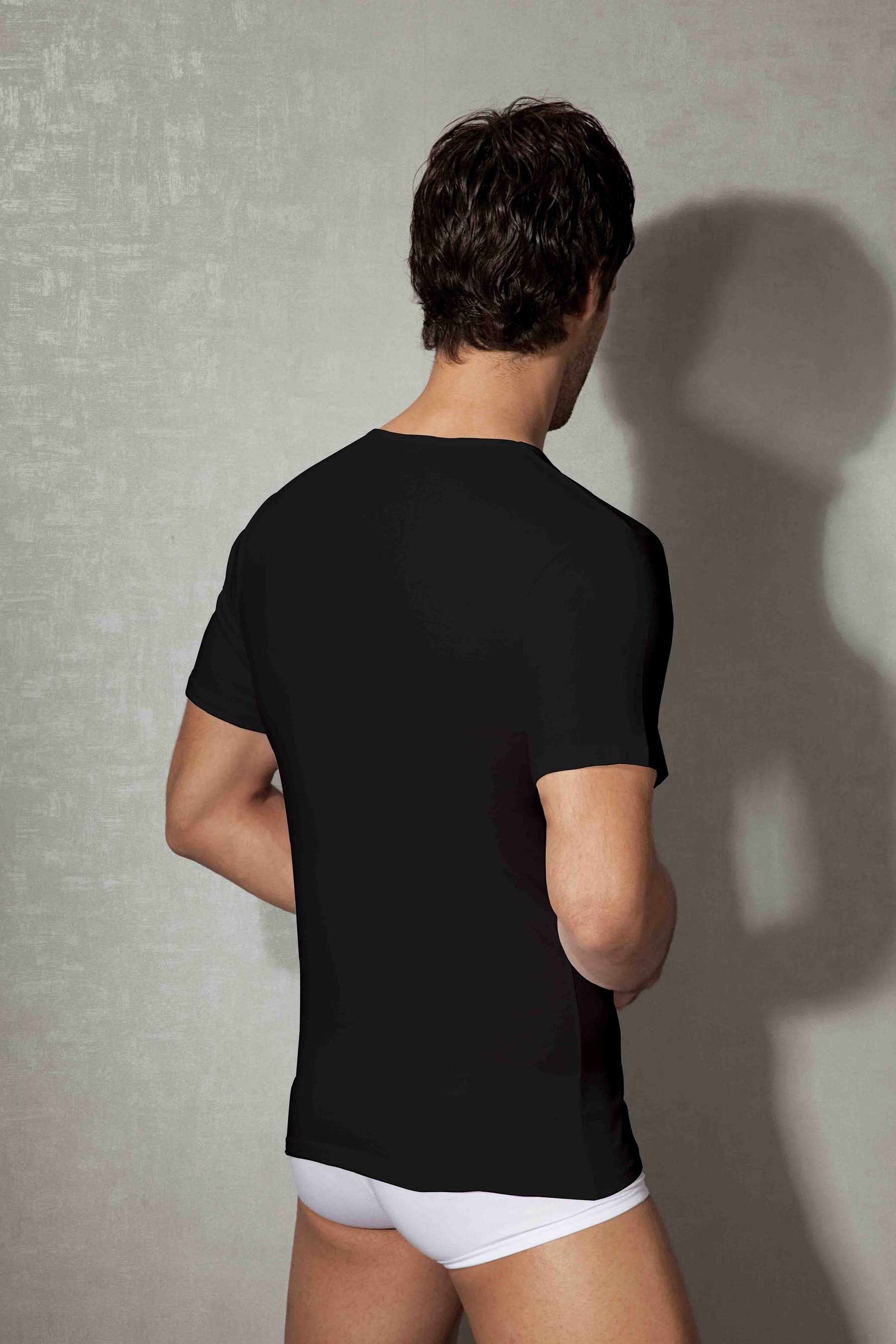 Pamuklu Ribana Kesim Askılı Atlet Doreanse 2810 - Siyah